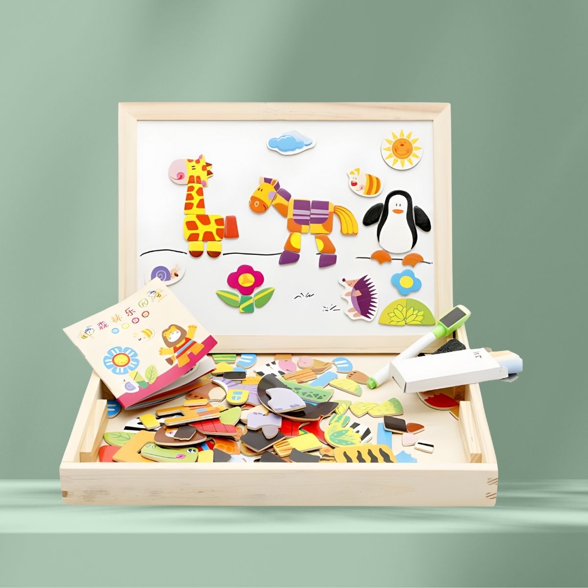 Magnetic Puzzle Picture Board