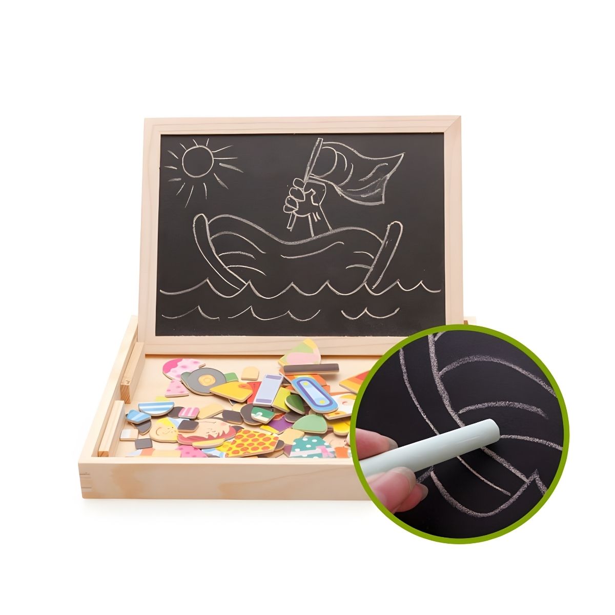 Magnetic Puzzle Picture Board